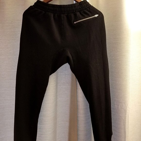 Topman Side Zipper Sweatpants - Picture 2 of 3